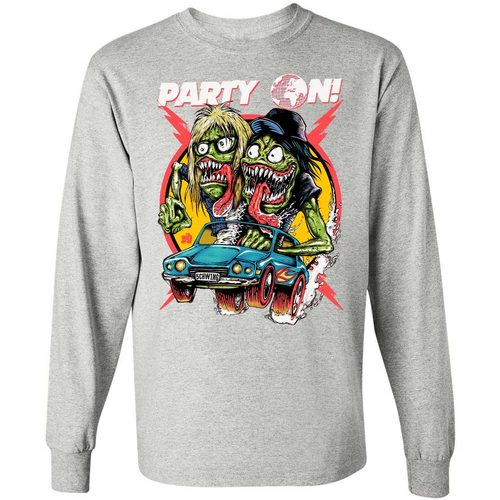 Long Sleeve T-Shirt - 3YXDY7UY - Ash - 7
