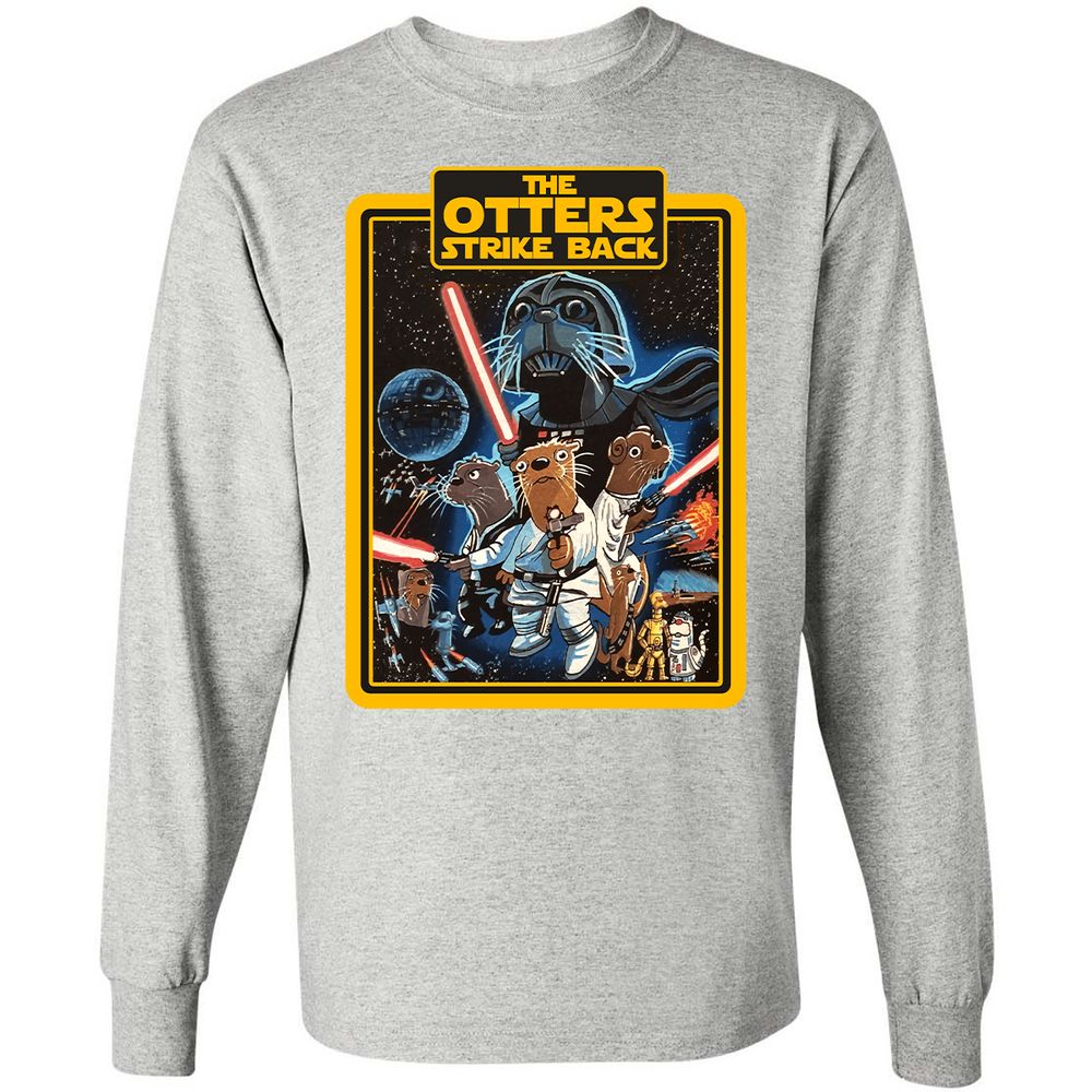 Long Sleeve T-Shirt - LEVUQCU7 - Ash - 7