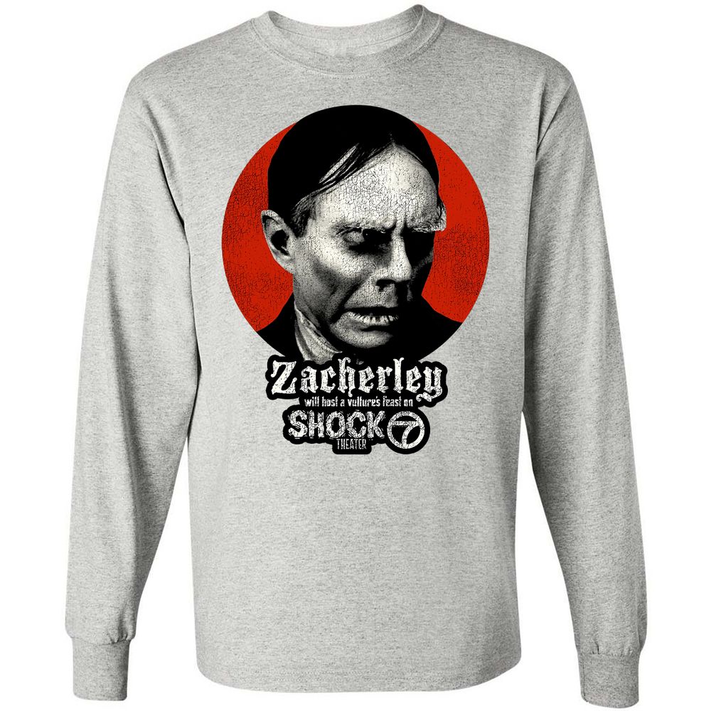 Long Sleeve T-Shirt - S7DXYLS9 - Ash - 7