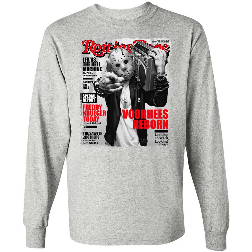 Long Sleeve T-Shirt - K6Y92XTP - Ash - 7