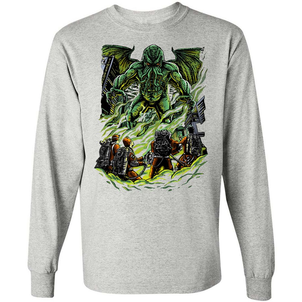 Long Sleeve T-Shirt - 3ZYH8JG3 - Ash - 7