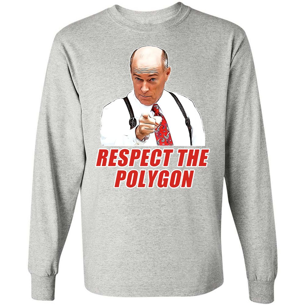 Long Sleeve T-Shirt - A65HPSNP - Ash - 7