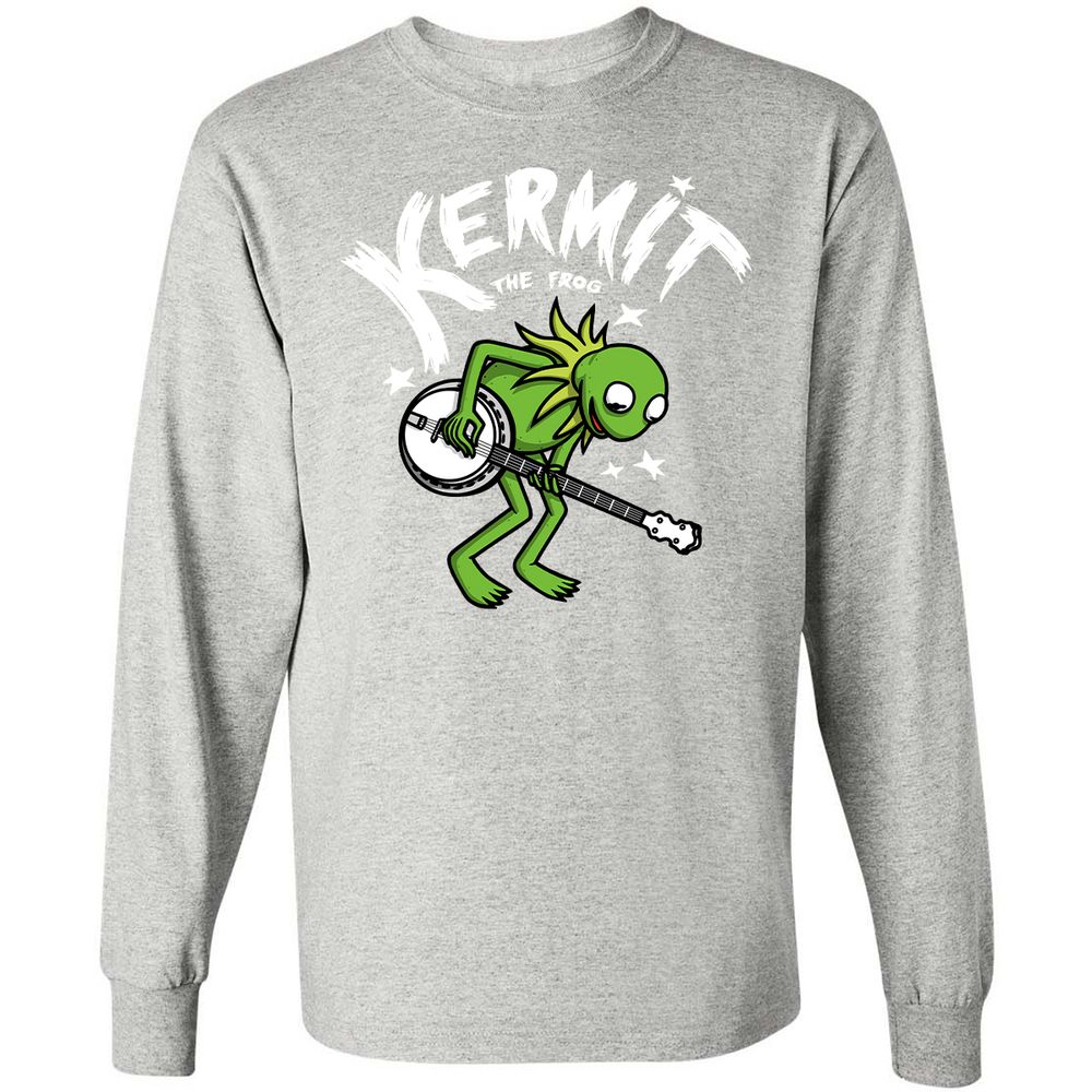 Long Sleeve T-Shirt - LP19PZZK - Ash - 7