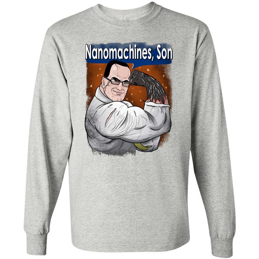Long Sleeve T-Shirt - 7NJSHEGK - Ash - 7