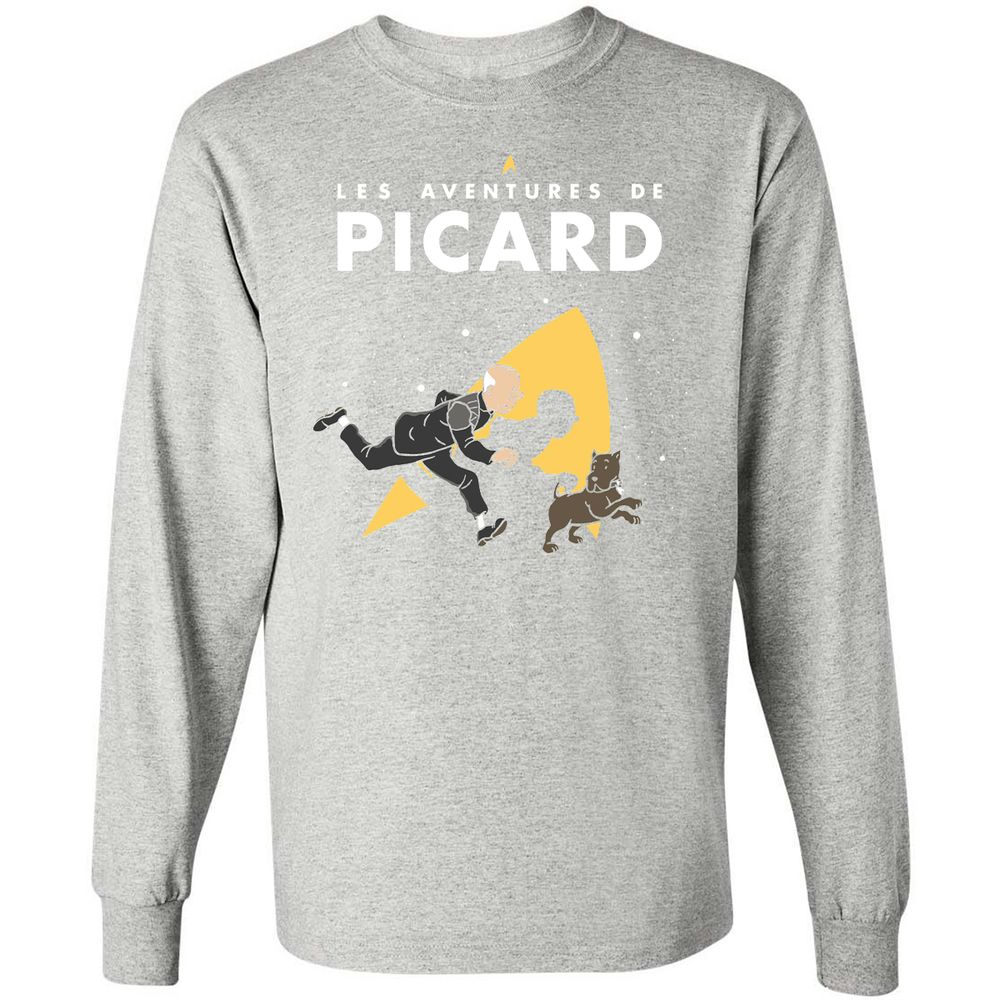 Long Sleeve T-Shirt - 9V8HVB7N - Ash - 7