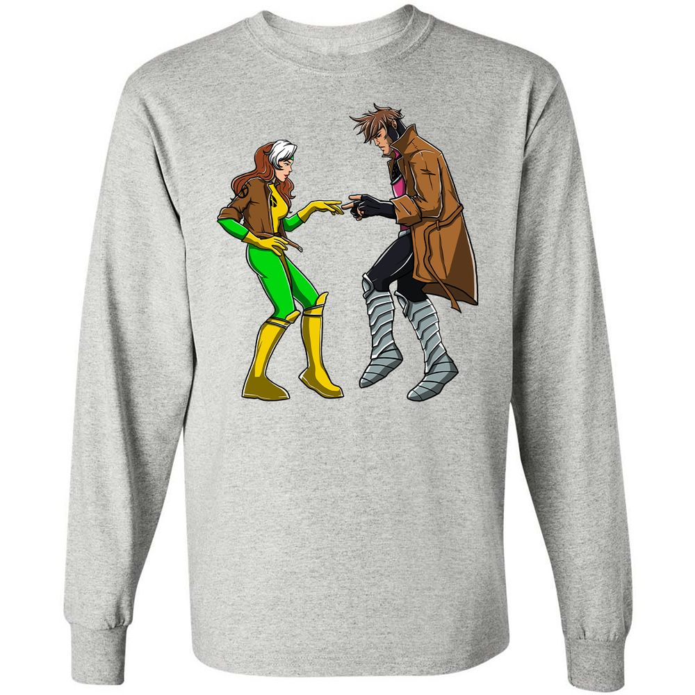 Long Sleeve T-Shirt - SDQ8CXQ4 - Ash - 7