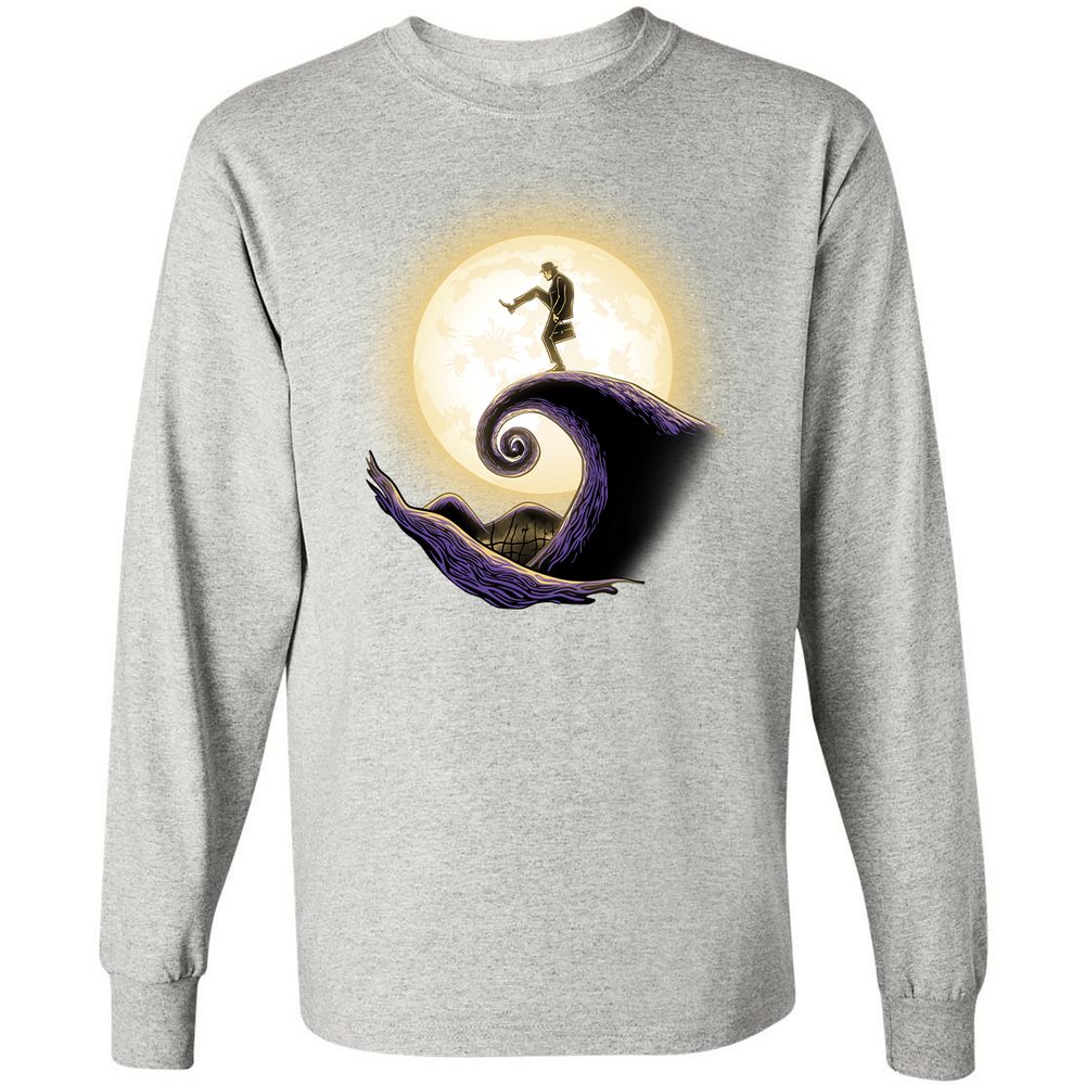 Long Sleeve T-Shirt - FJLJ7RAF - Ash - 7