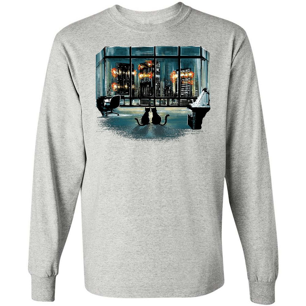 Long Sleeve T-Shirt - 5KT5PPL5 - Ash - 7