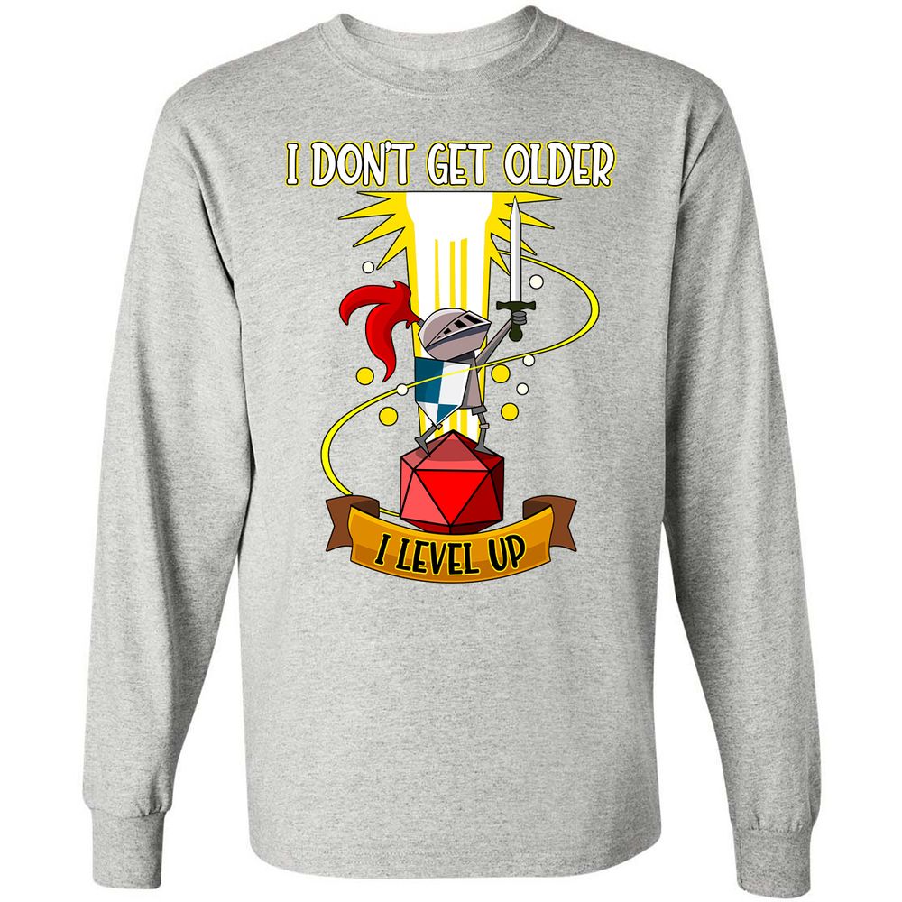 Long Sleeve T-Shirt - XBU7SRRD - Ash - 7