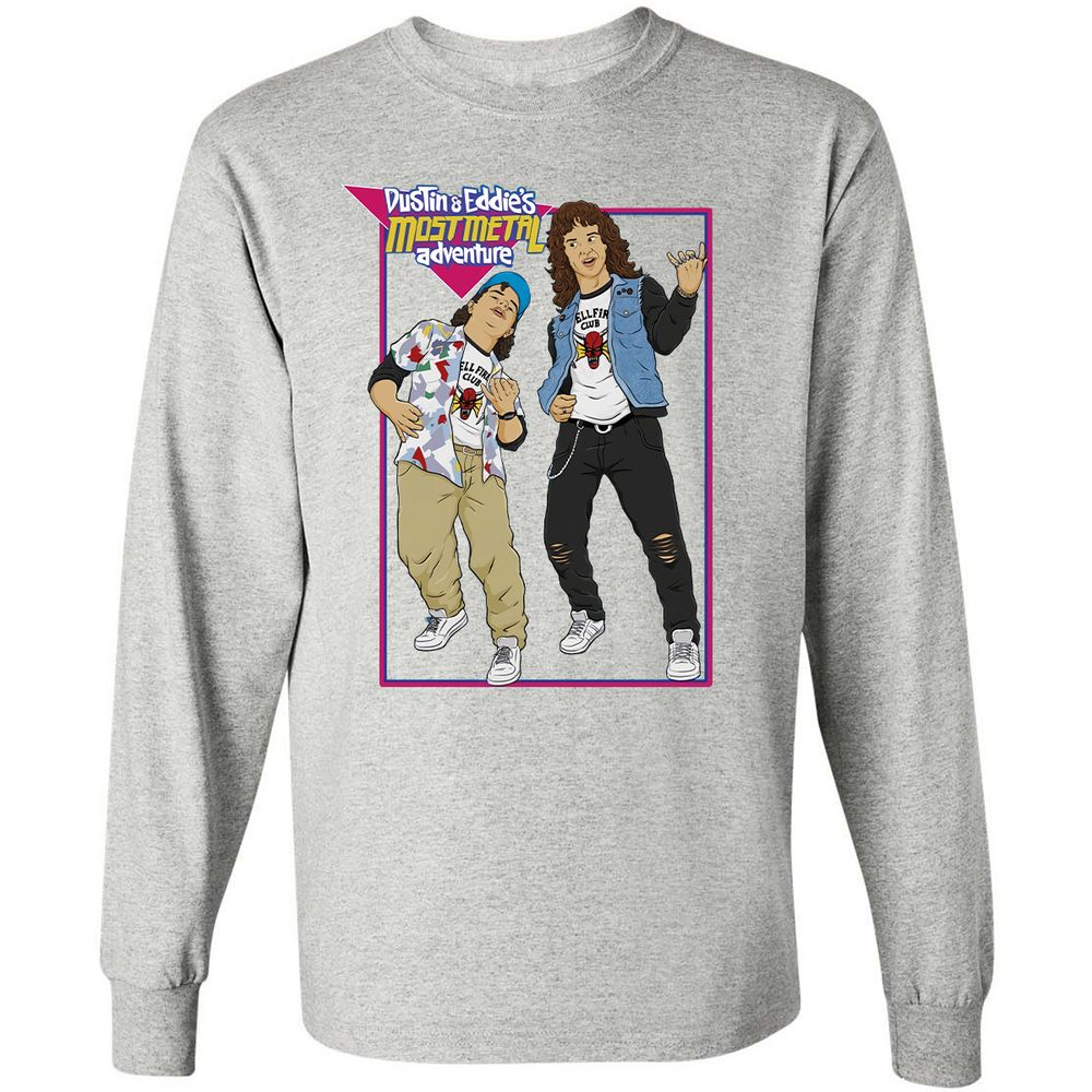Long Sleeve T-Shirt - VFY7U27P - Ash - 7