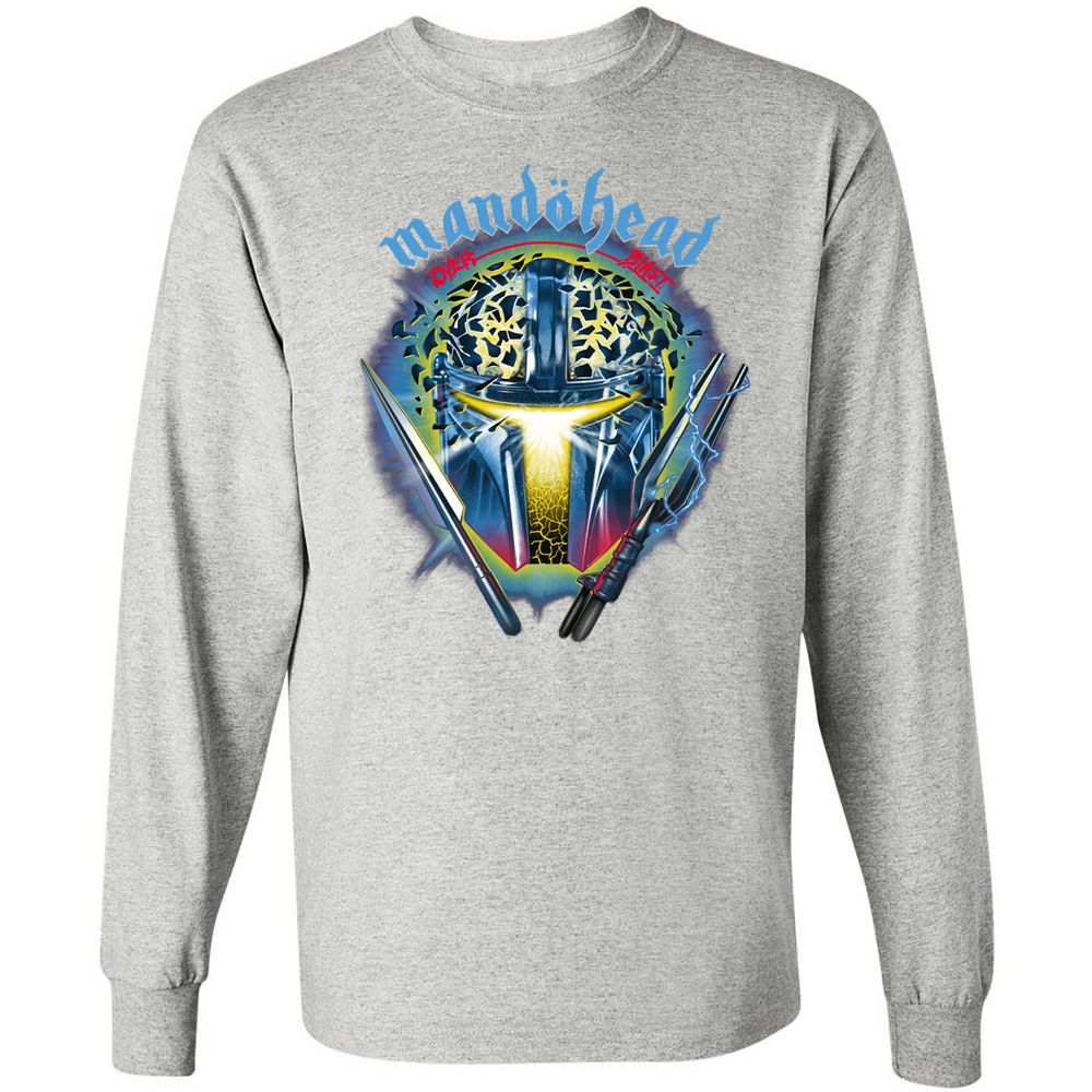 Long Sleeve T-Shirt - 3DH88BH7 - Ash - 7
