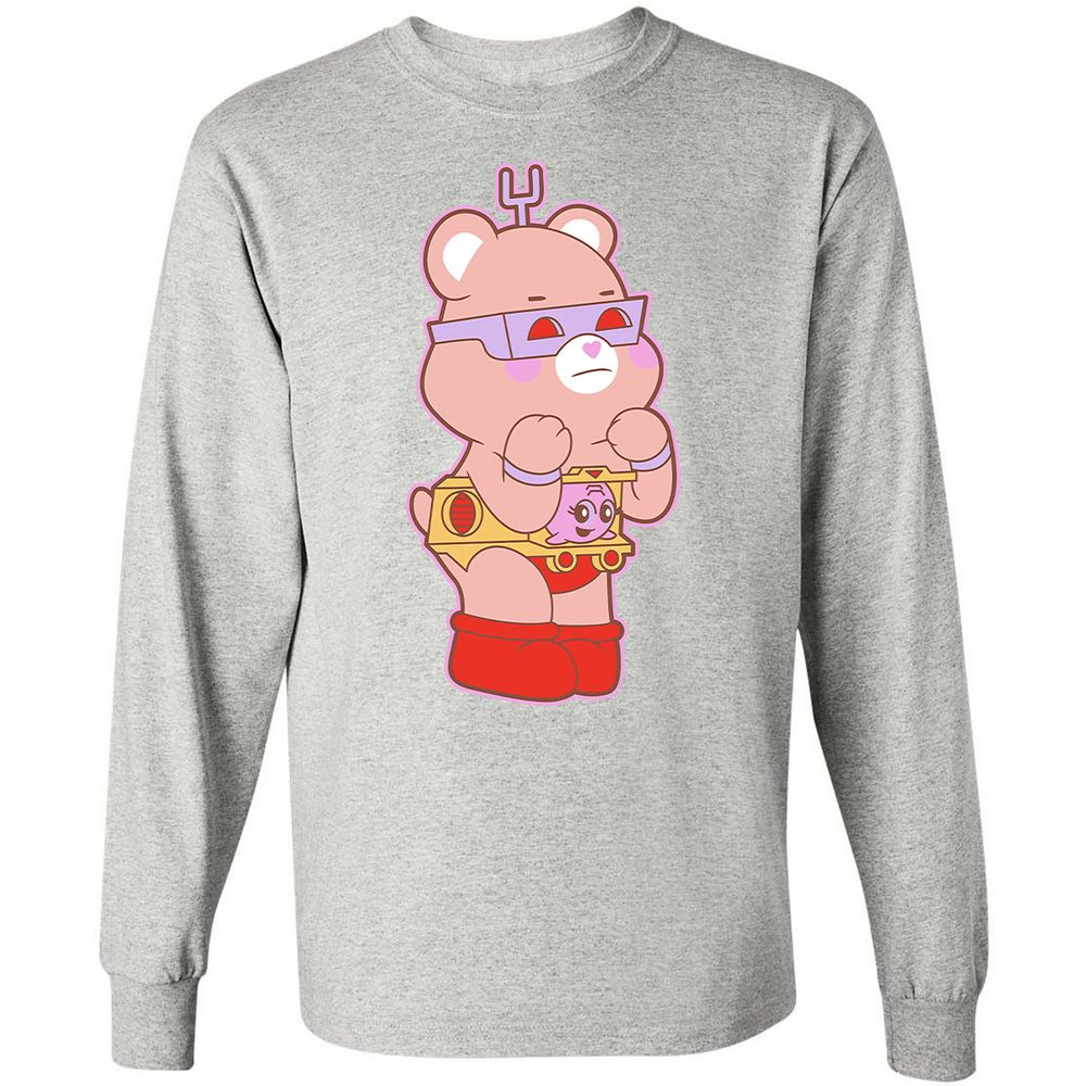 Long Sleeve T-Shirt - FGFG71NJ - Ash - 7