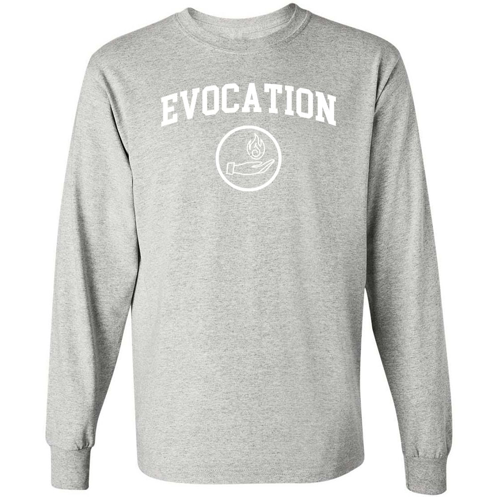 Long Sleeve T-Shirt - LSWZ5M5B - Ash - 7