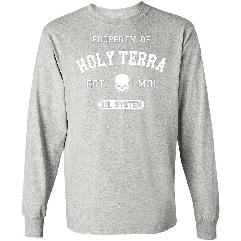 Long Sleeve T-Shirt - 7714S7HW - Ash - 7