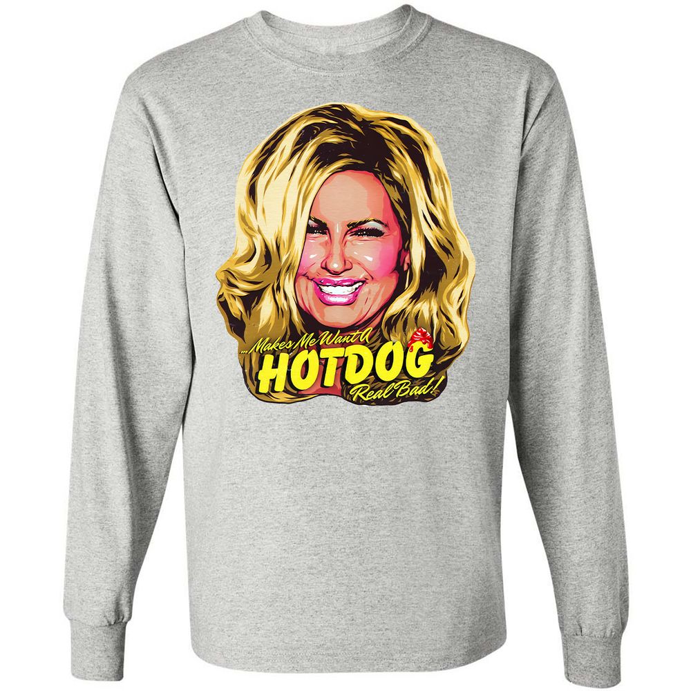 Long Sleeve T-Shirt - K2W96YW6 - Ash - 7