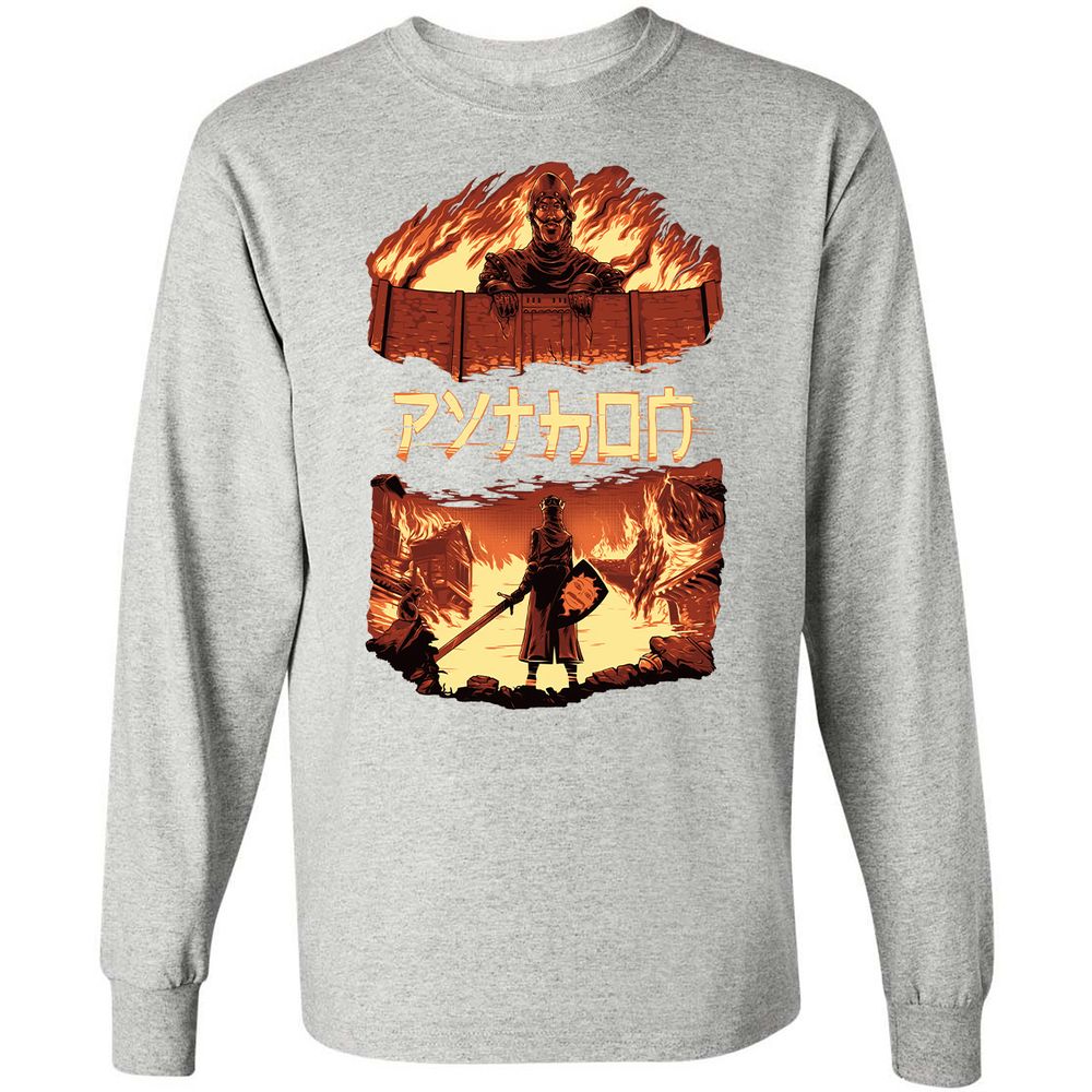 Long Sleeve T-Shirt - ZPXP1TNL - Ash - 7