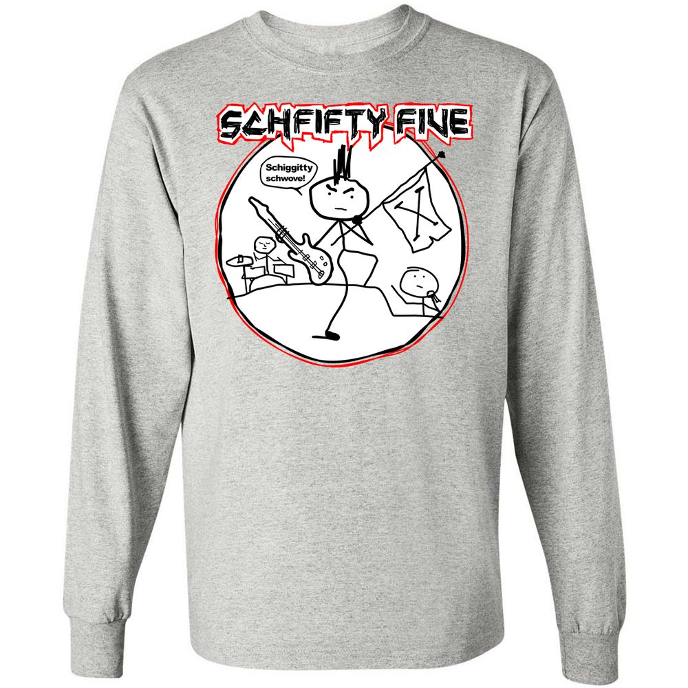 Long Sleeve T-Shirt - 1CRH54H9 - Ash - 7