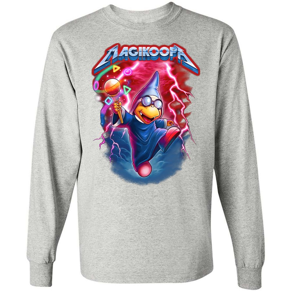 Long Sleeve T-Shirt - 3DVKE71C - Ash - 7