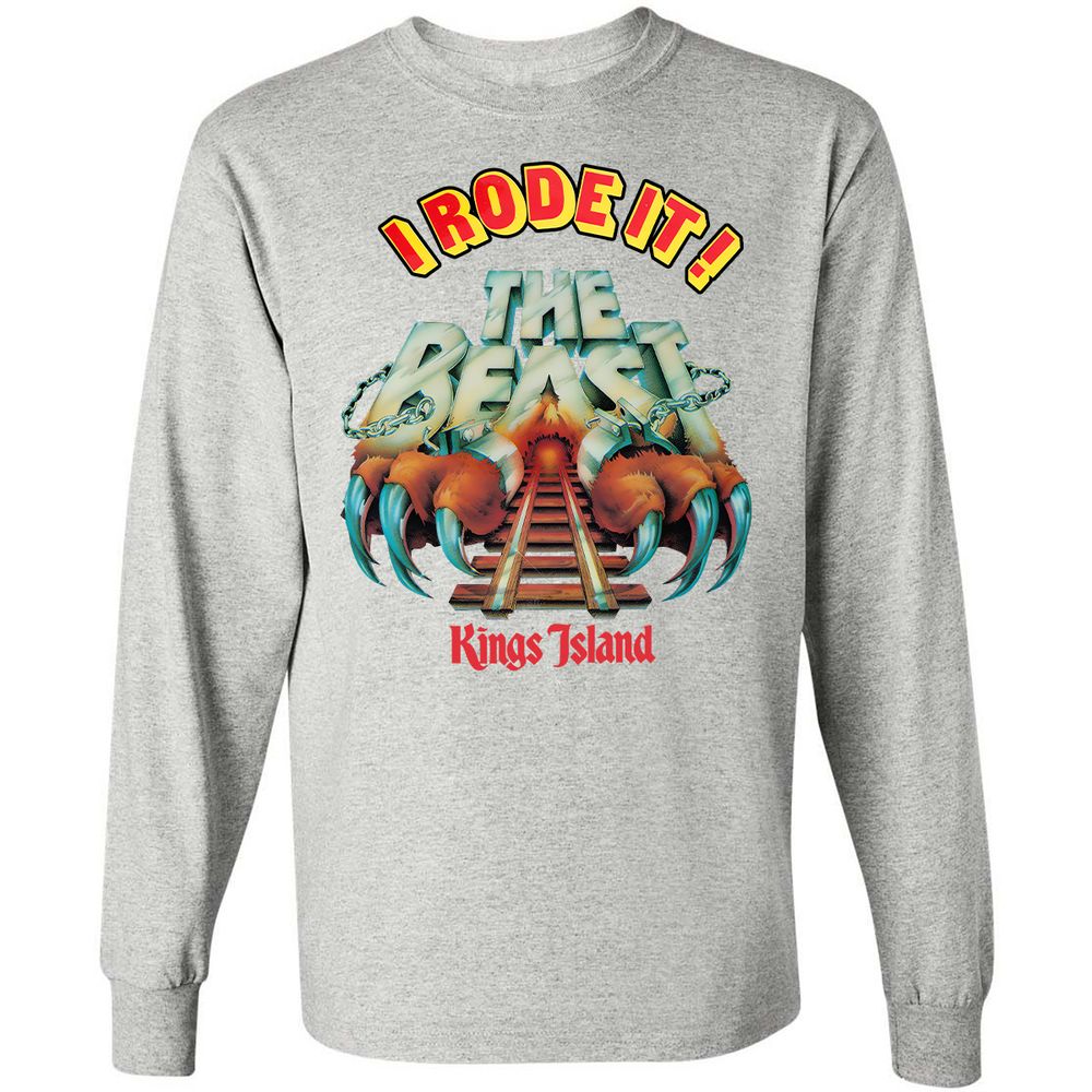 Long Sleeve T-Shirt - 7D4S3V8Y - Ash - 7