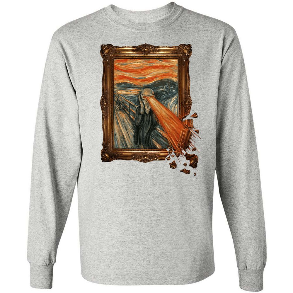 Long Sleeve T-Shirt - LV4SV2X2 - Ash - 7