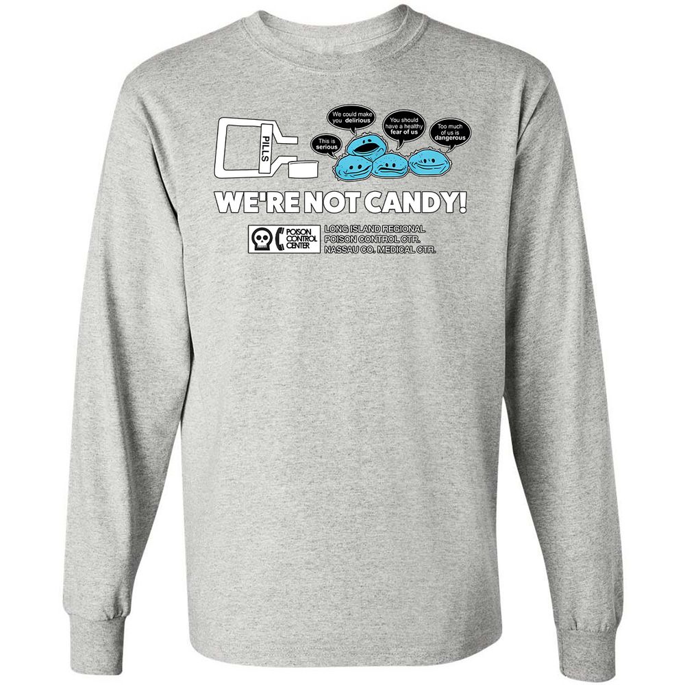 Long Sleeve T-Shirt - A3KMCXHD - Ash - 7