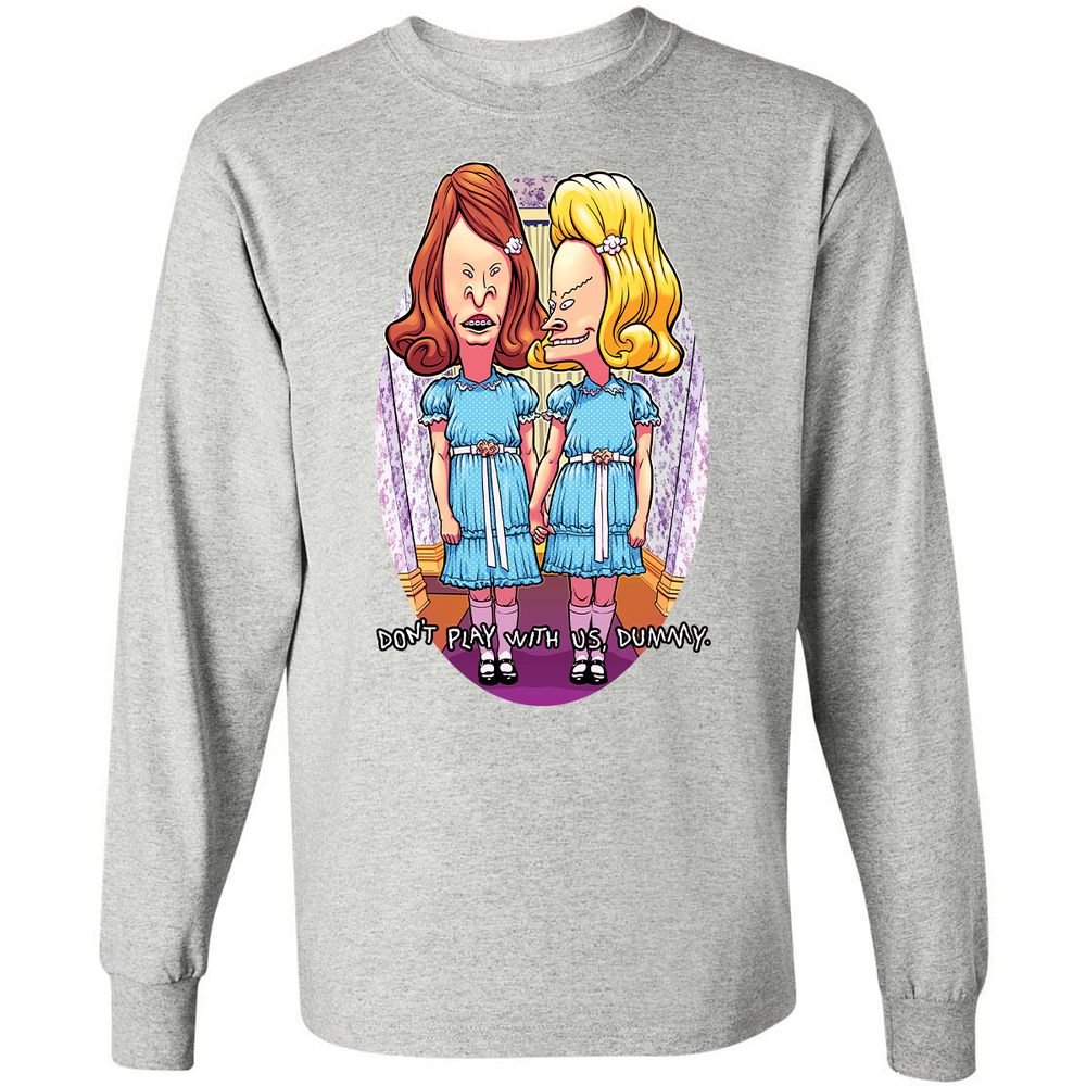 Long Sleeve T-Shirt - P91LHU8W - Ash - 7