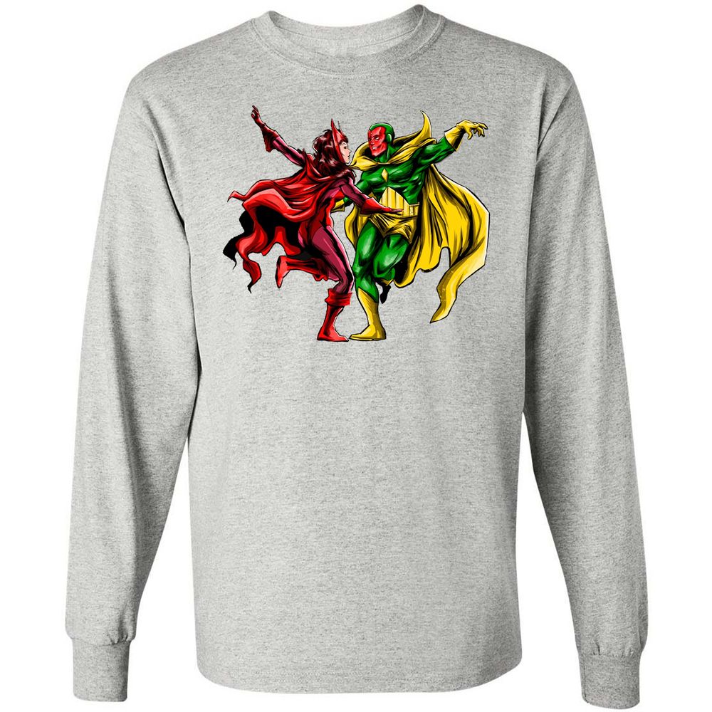 Long Sleeve T-Shirt - CHJVFYWT - Ash - 7