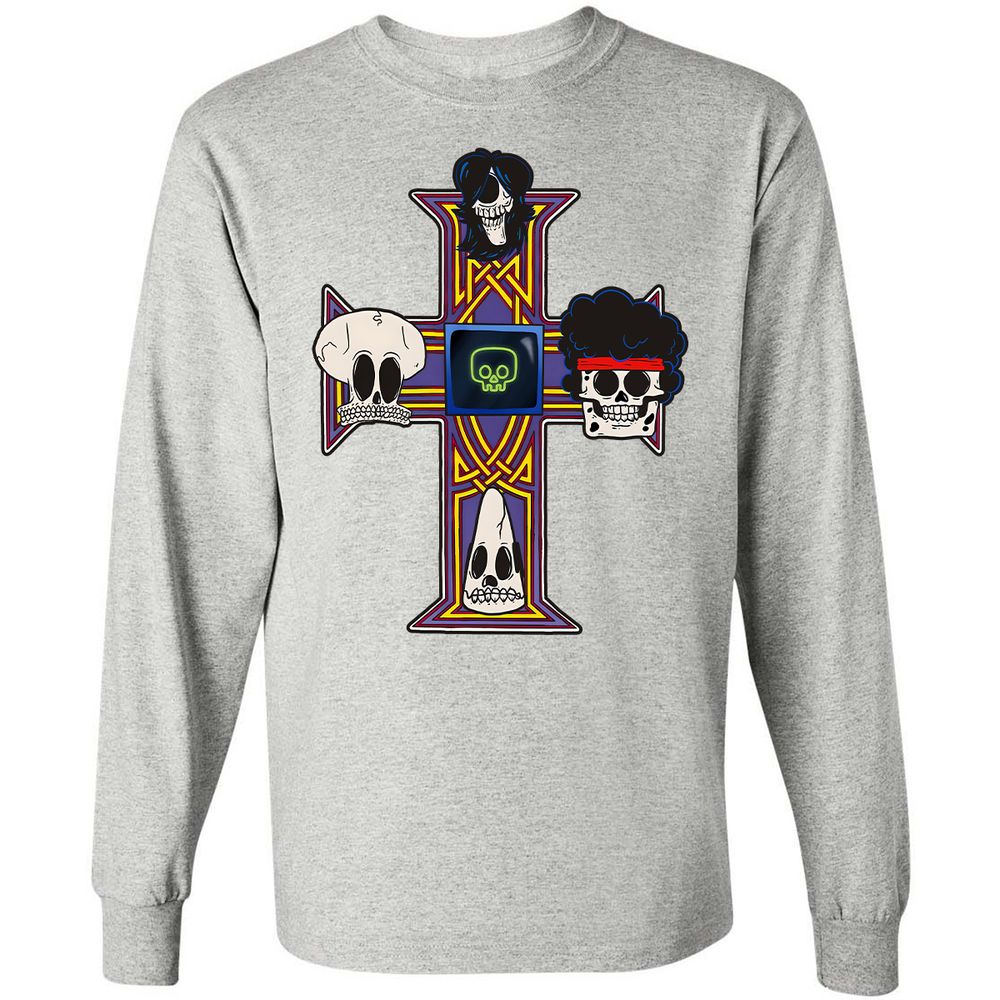 Long Sleeve T-Shirt - G2S69KL5 - Ash - 7