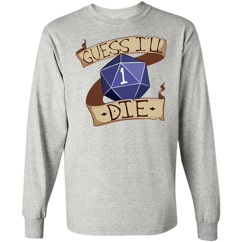 Long Sleeve T-Shirt - L5QB9TT9 - Ash - 7