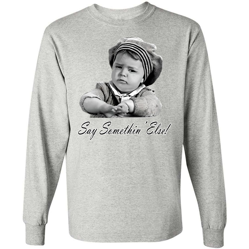 Long Sleeve T-Shirt - UGZP999R - Ash - 7