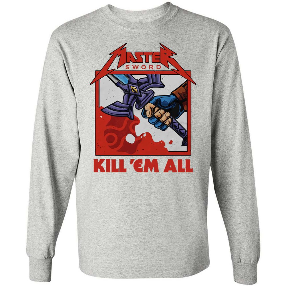 Long Sleeve T-Shirt - ABVFSN4Y - Ash - 7