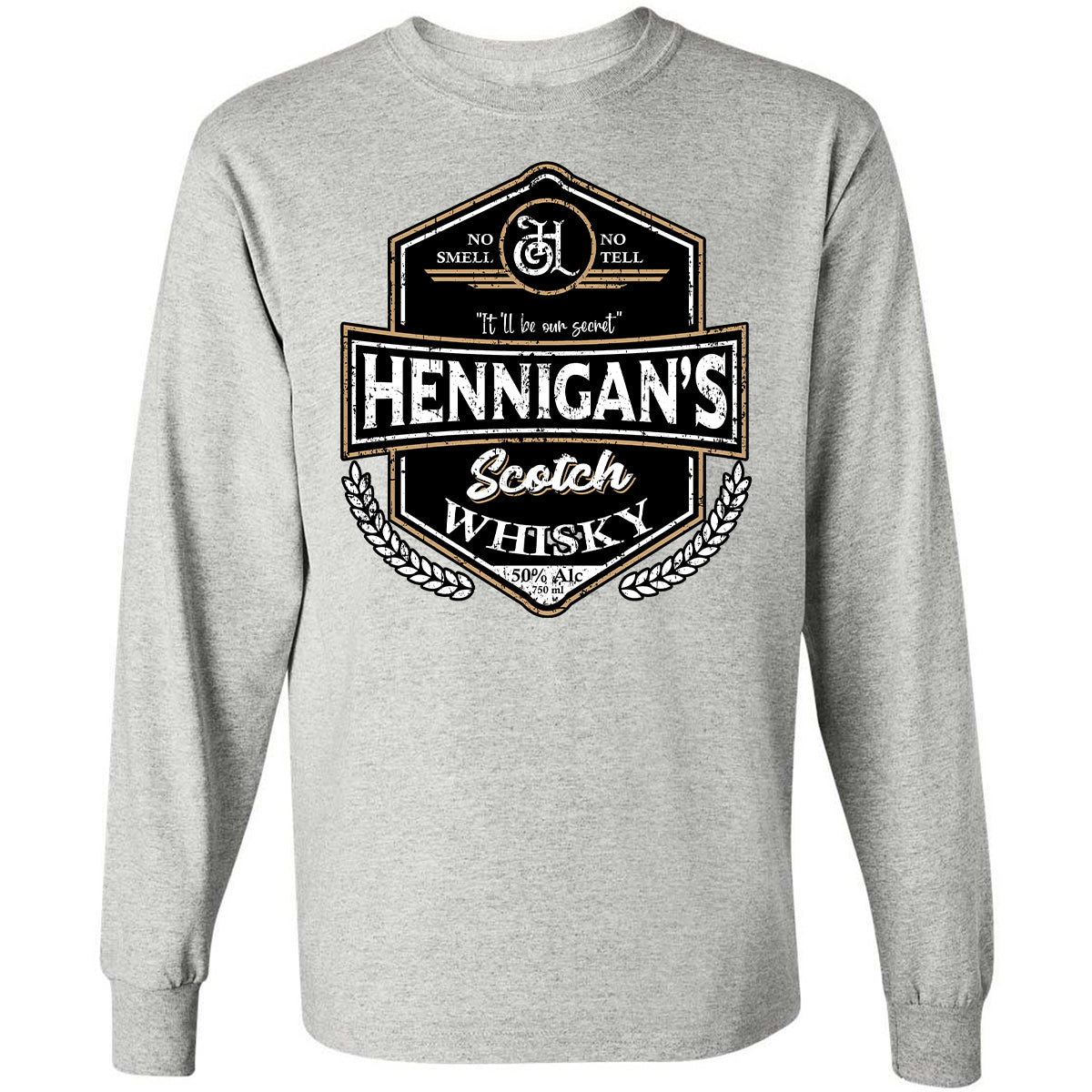 Long Sleeve T-Shirt - B31U2CCA - Ash - 7