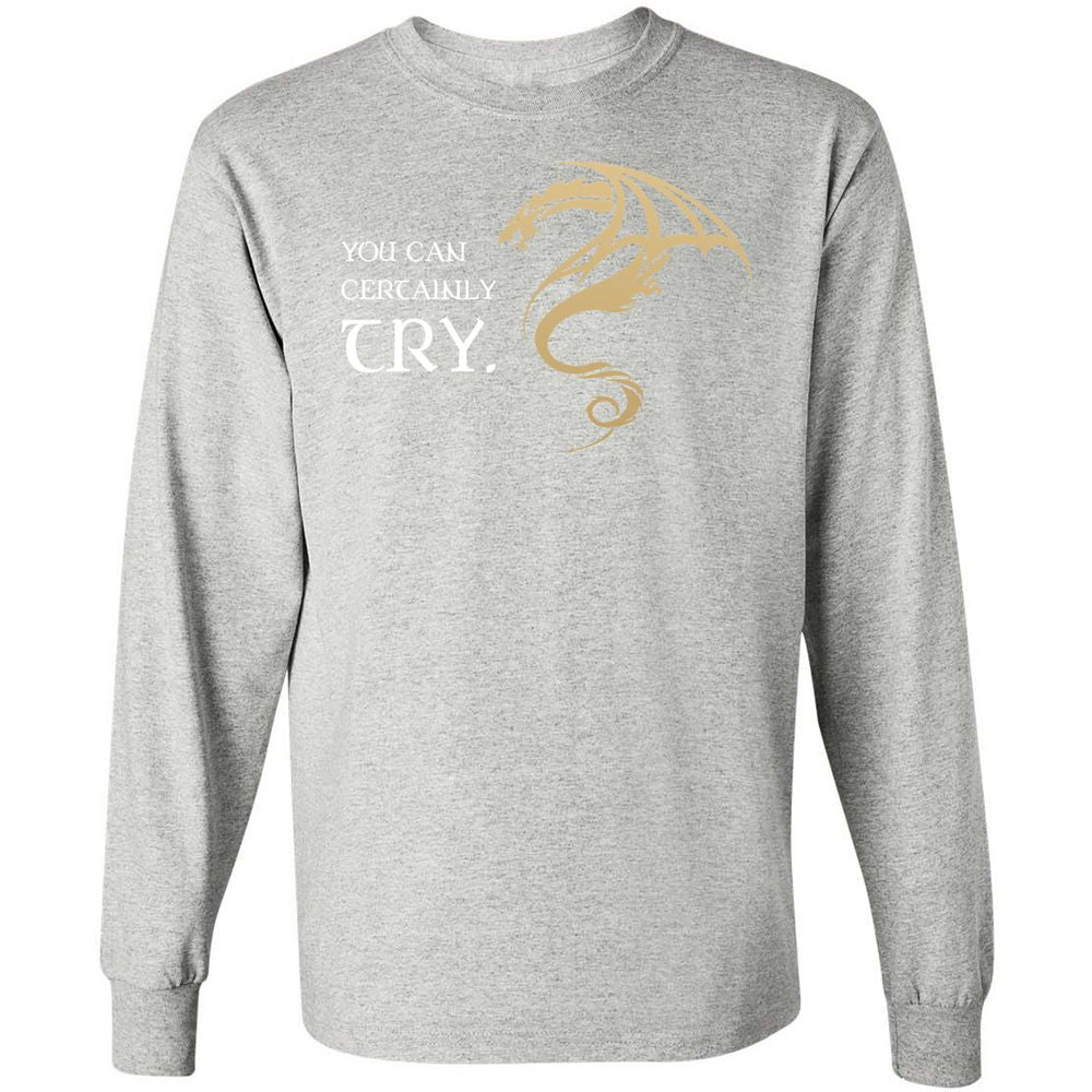 Long Sleeve T-Shirt - 3UUQLZF2 - Ash - 7