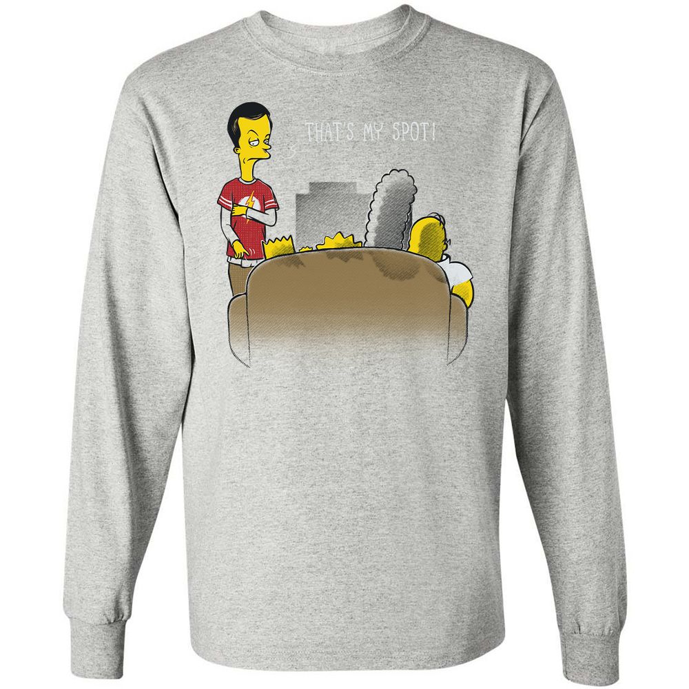 Long Sleeve T-Shirt - ZBW9ZUUL - Ash - 7