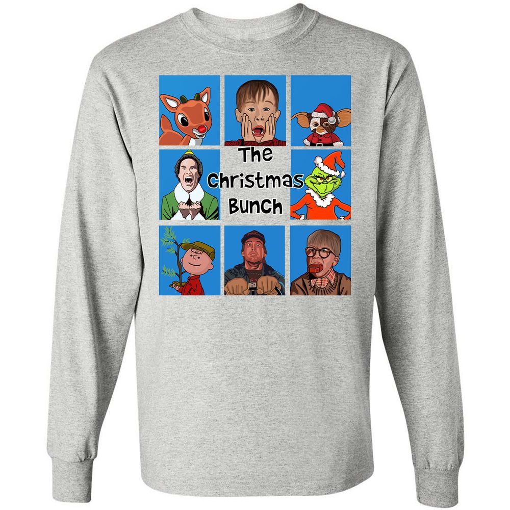 Long Sleeve T-Shirt - MSPHDW3Y - Ash - 7