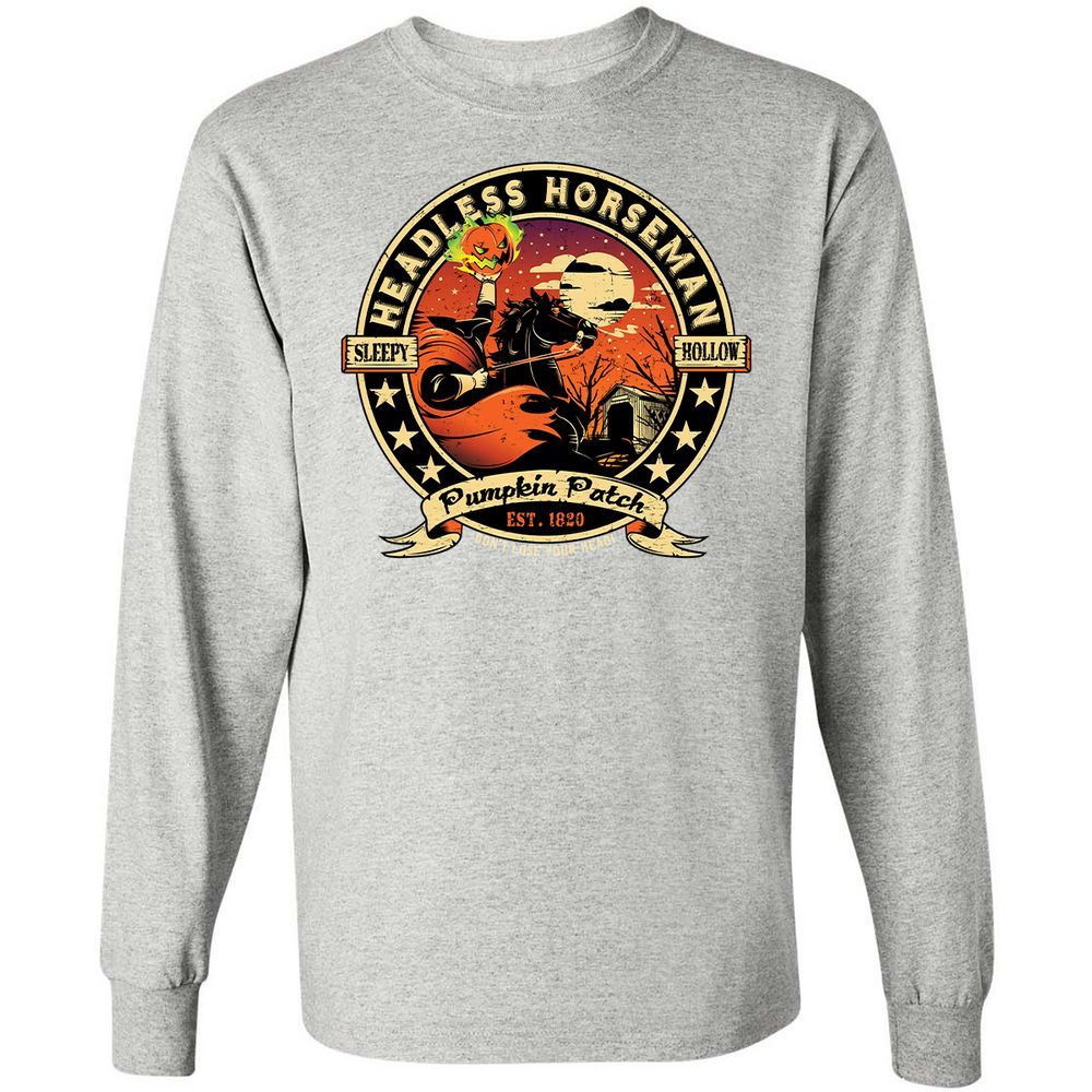 Long Sleeve T-Shirt - ZCGWVLB6 - Ash - 7
