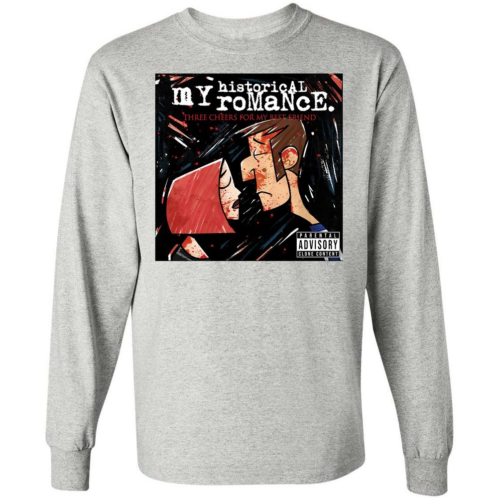 Long Sleeve T-Shirt - P4GPQGSC - Ash - 7