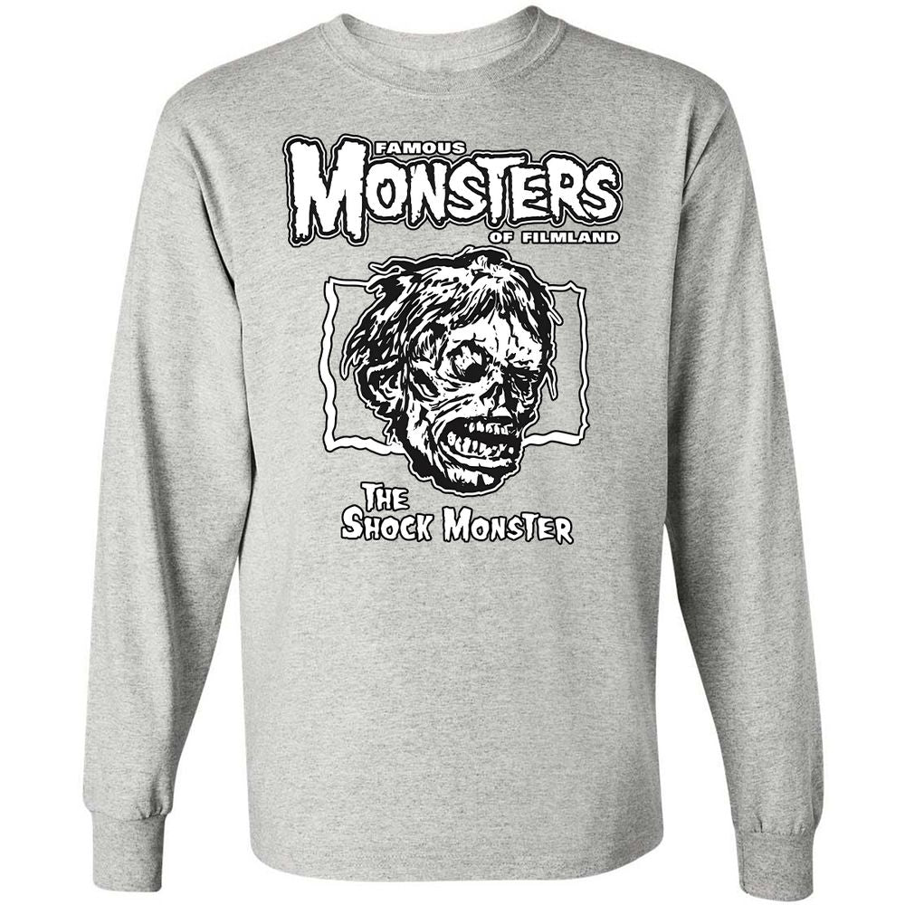 Long Sleeve T-Shirt - LNLDUNKY - Ash - 7