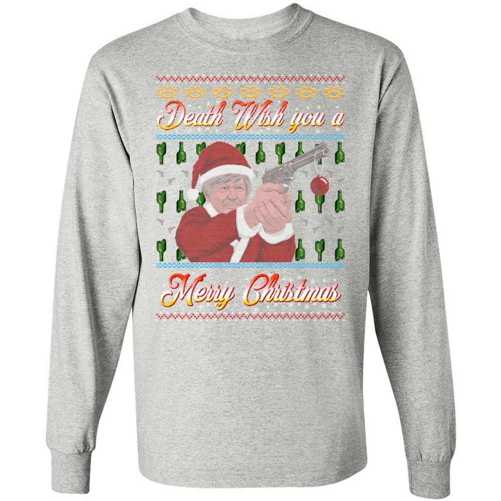 Long Sleeve T-Shirt - KUE3VQNW - Ash - 7