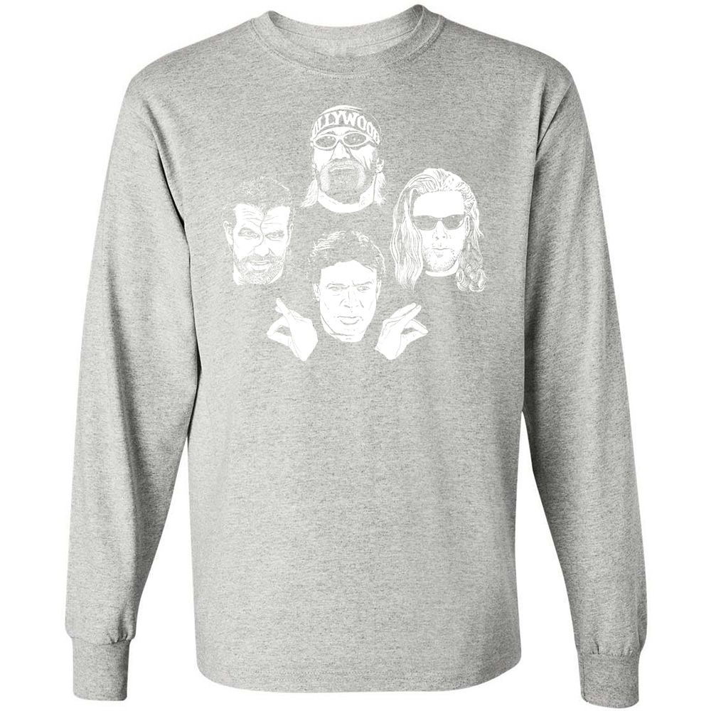 Long Sleeve T-Shirt - QDPSRD8P - Ash - 7