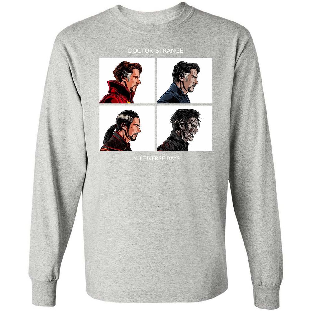 Long Sleeve T-Shirt - 4RS6JWJV - Ash - 7