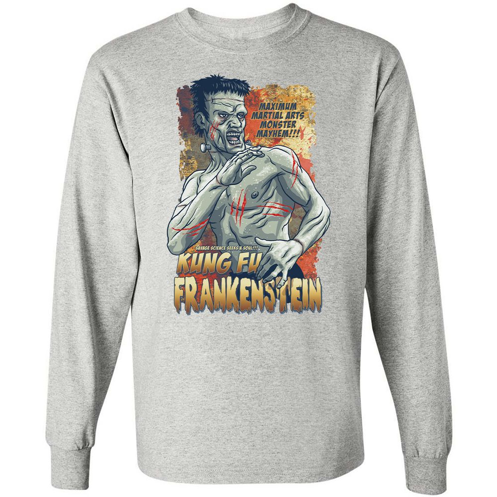 Long Sleeve T-Shirt - S6BVVPSR - Ash - 7