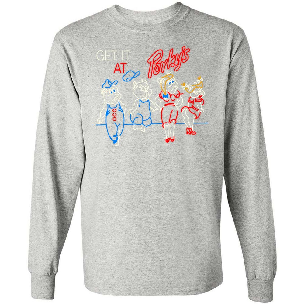 Long Sleeve T-Shirt - U4U141LD - Ash - 7