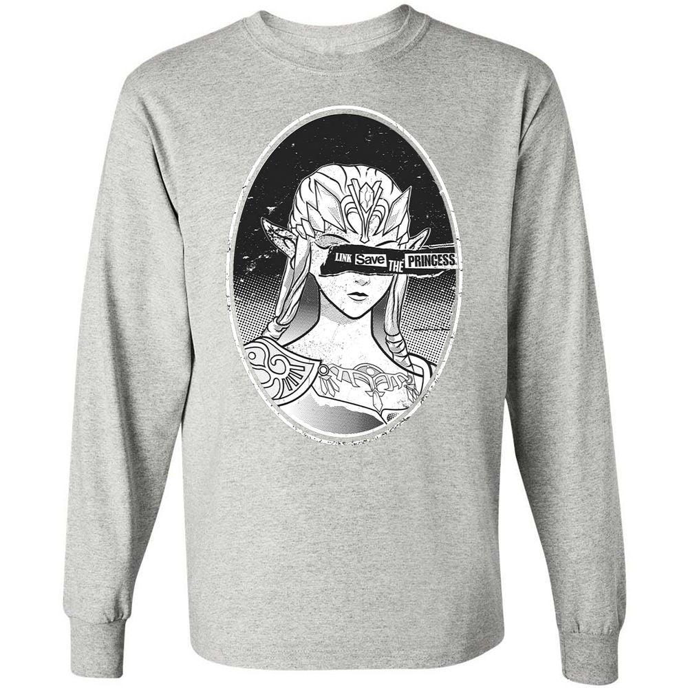 Long Sleeve T-Shirt - CL9VX4MZ - Ash - 7
