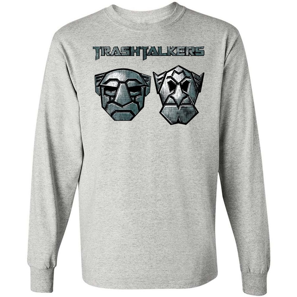 Long Sleeve T-Shirt - X3PATVGQ - Ash - 7