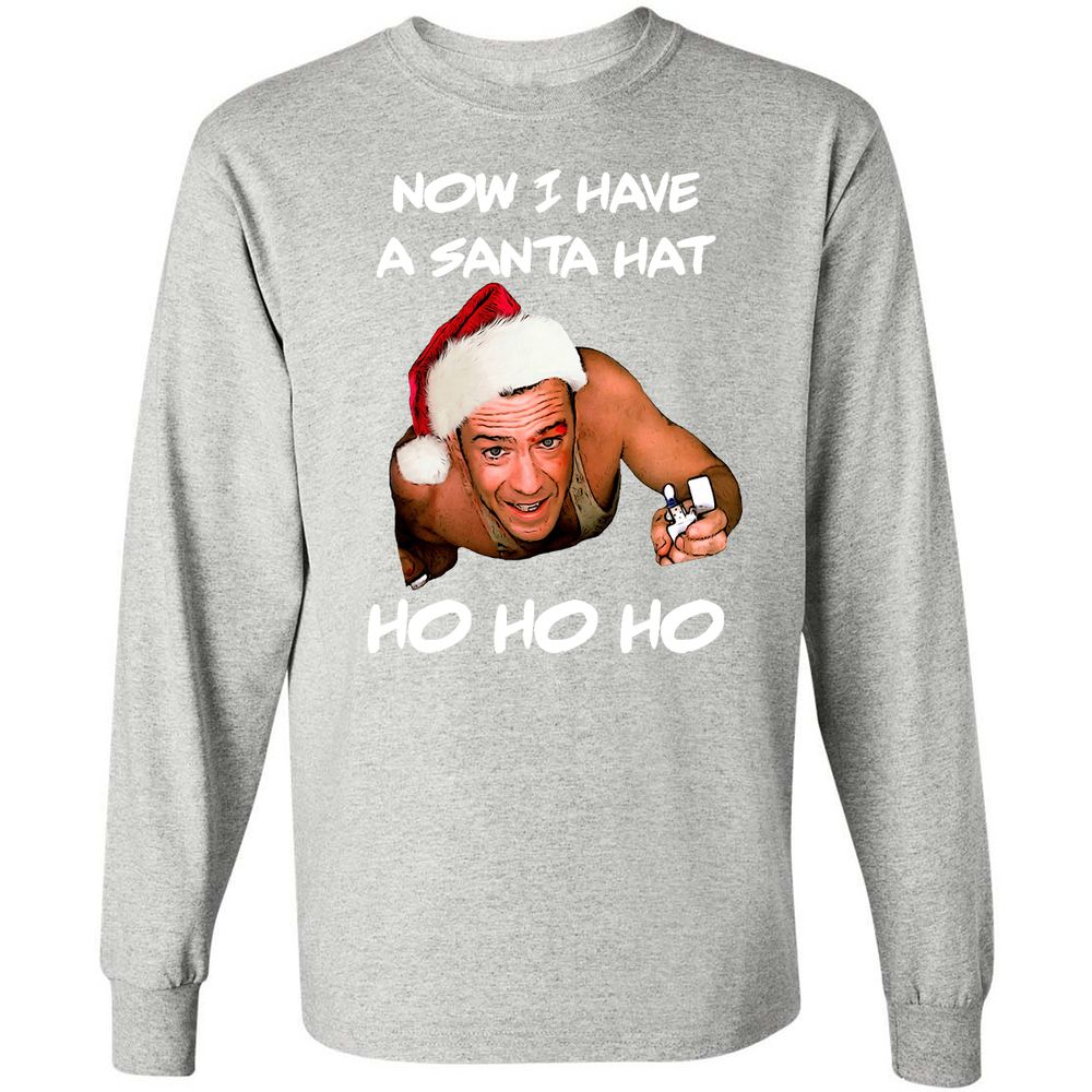 Long Sleeve T-Shirt - P714N3HN - Ash - 7