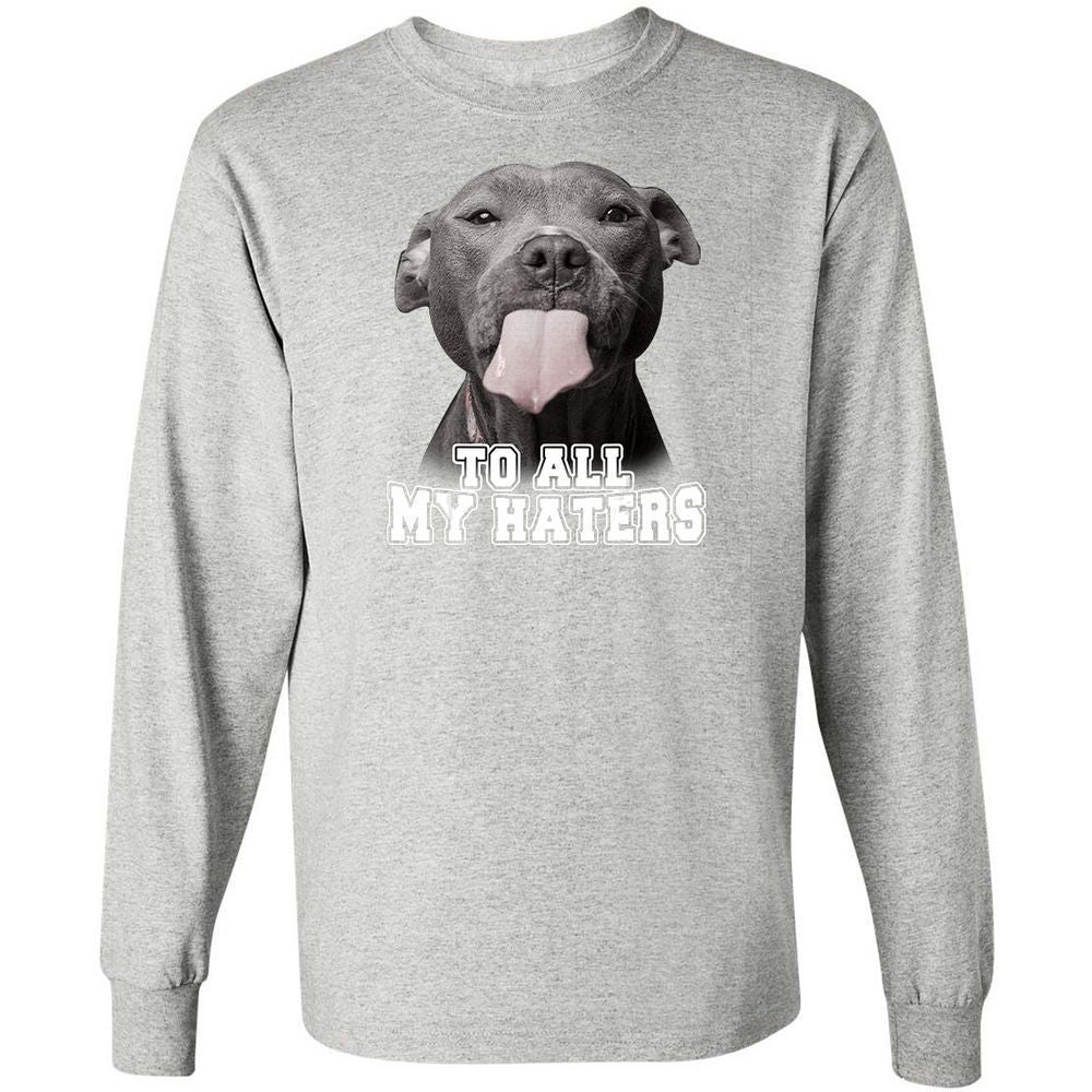 Long Sleeve T-Shirt - M6RDL818 - Ash - 7