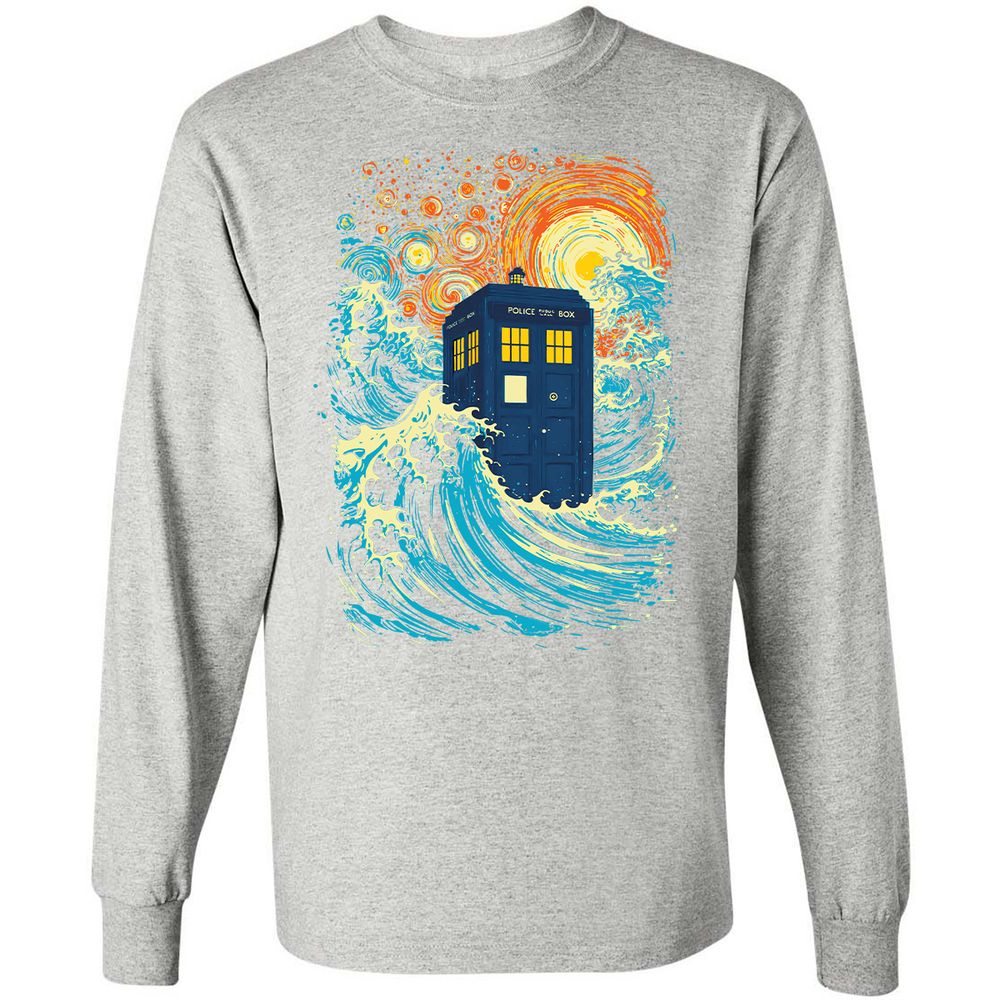 Long Sleeve T-Shirt - 3CTRKWKG - Ash - 7