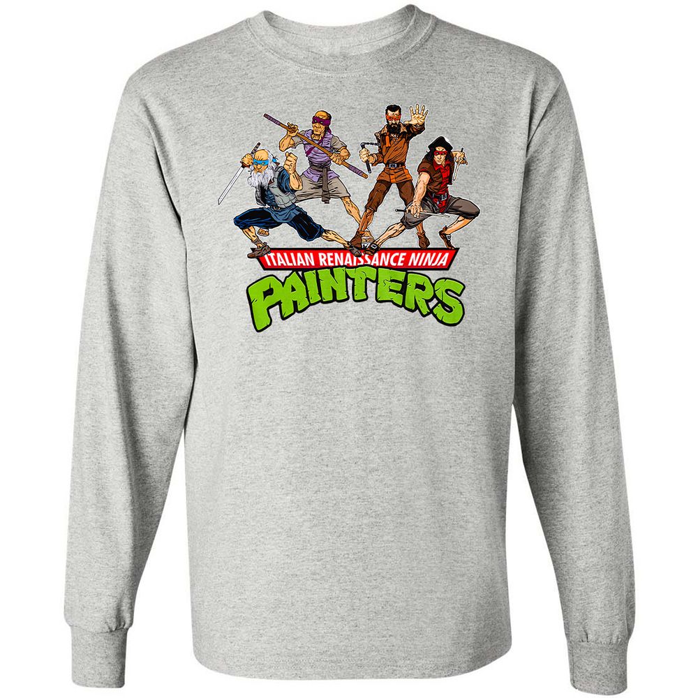 Long Sleeve T-Shirt - FDGGZ4P7 - Ash - 7