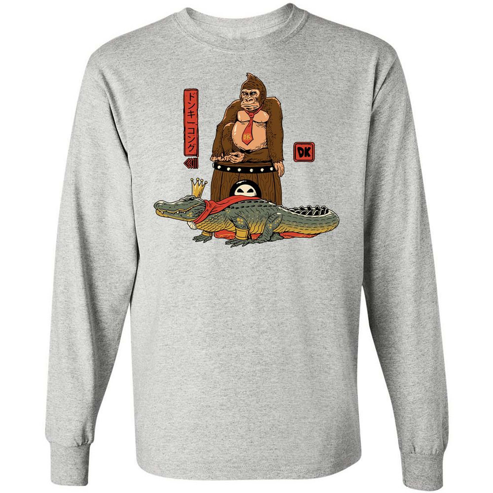 Long Sleeve T-Shirt - CA9M4FB2 - Ash - 7